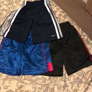 3 boys athletic shorts